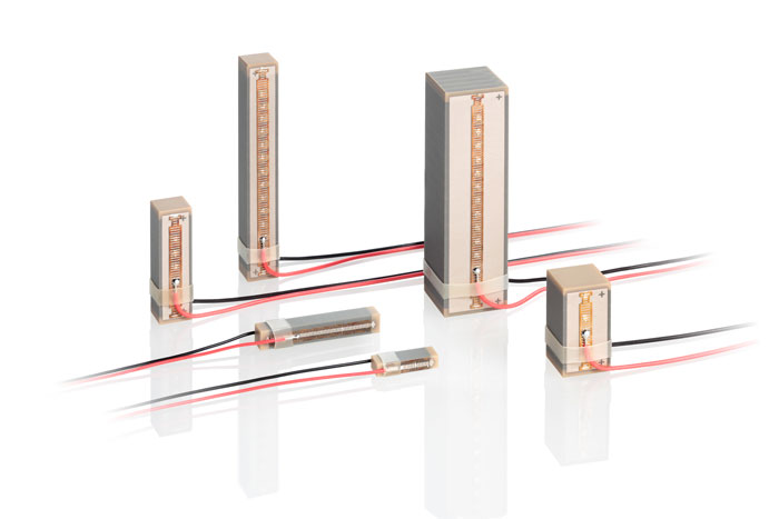 Variety of ceramic encapsulated PICMA® piezo actuators. (Image: PI)